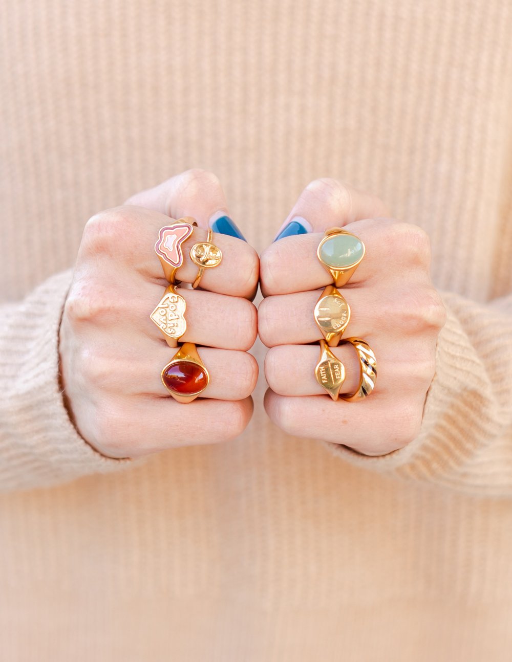 God's Love Ring Symbolic Faith Jewelry