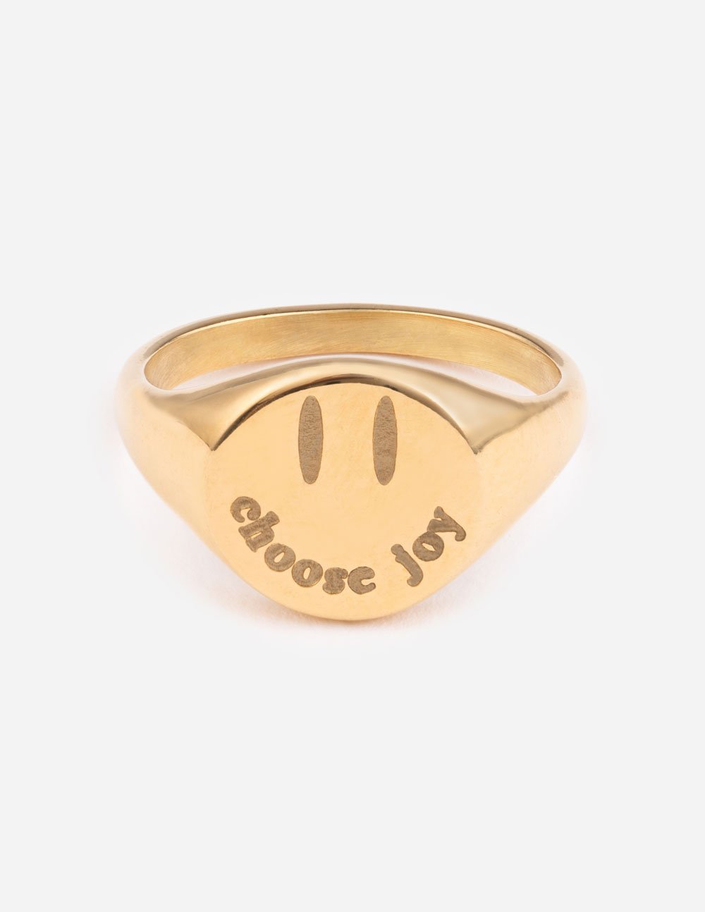 Gold Choose Joy Ring Inspirational Jewelry Elevated Faith