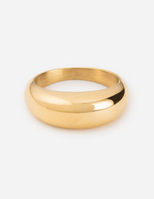 Gold Dome Starter Ring
