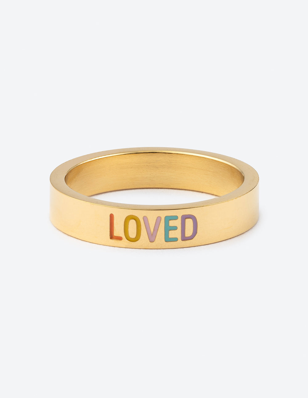 Gold Loved Ring Religious Jewelry Christian Gift