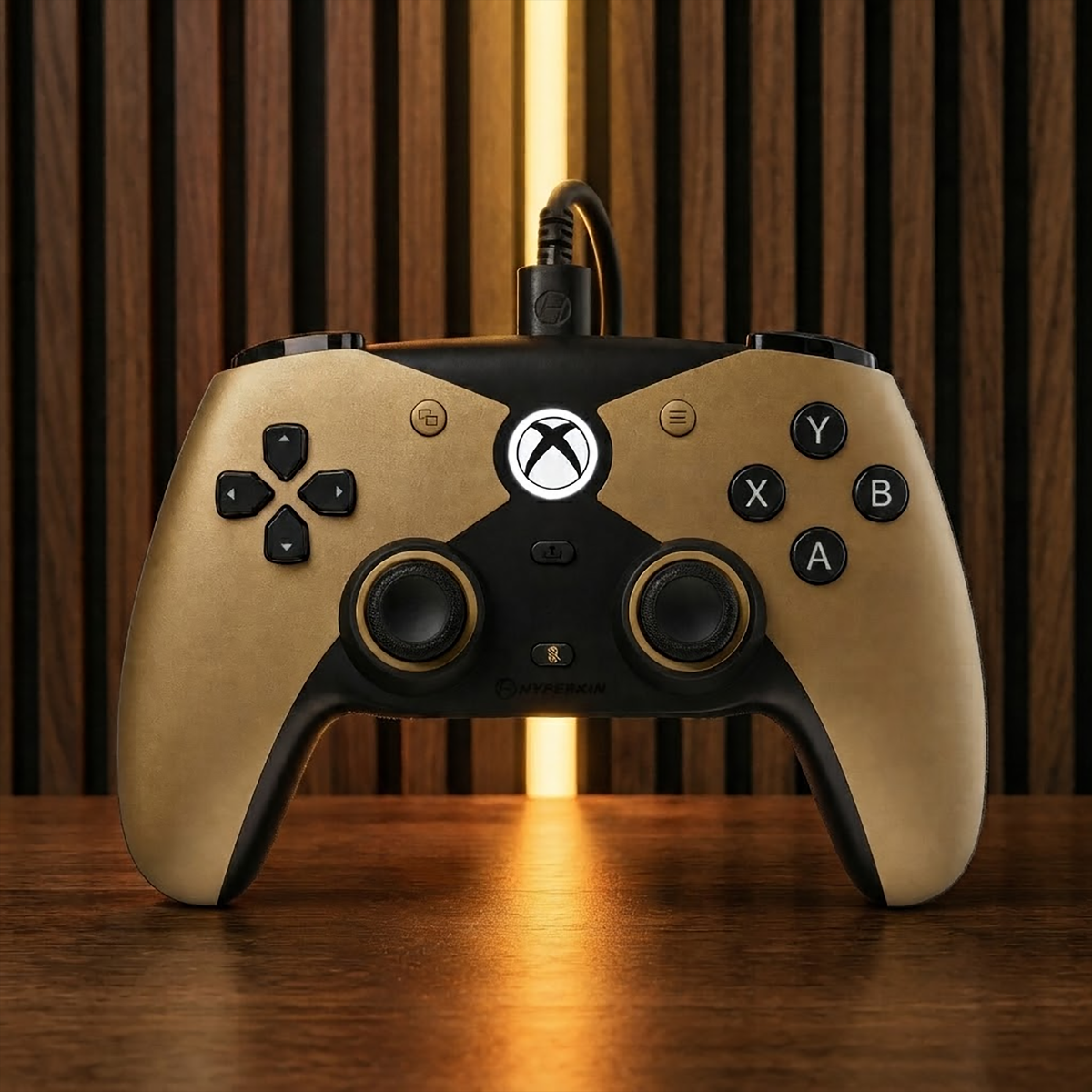 The Competitor Wired Controller Officially Licensed by XBOX - Gold