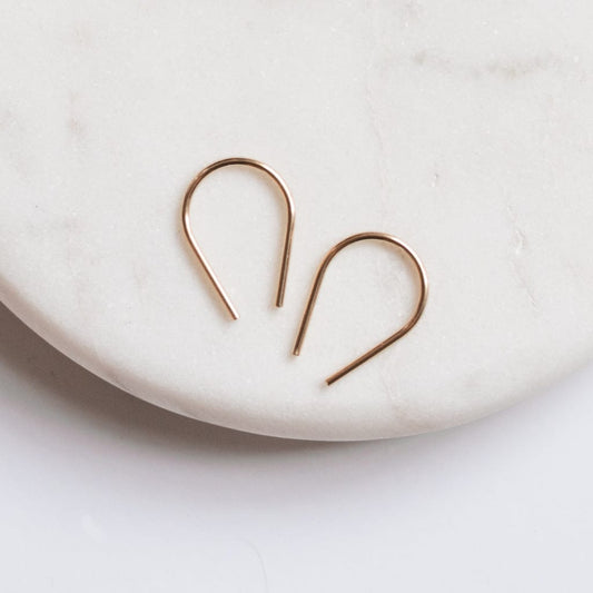 Arches Minimalist Earrings by Sela Designs