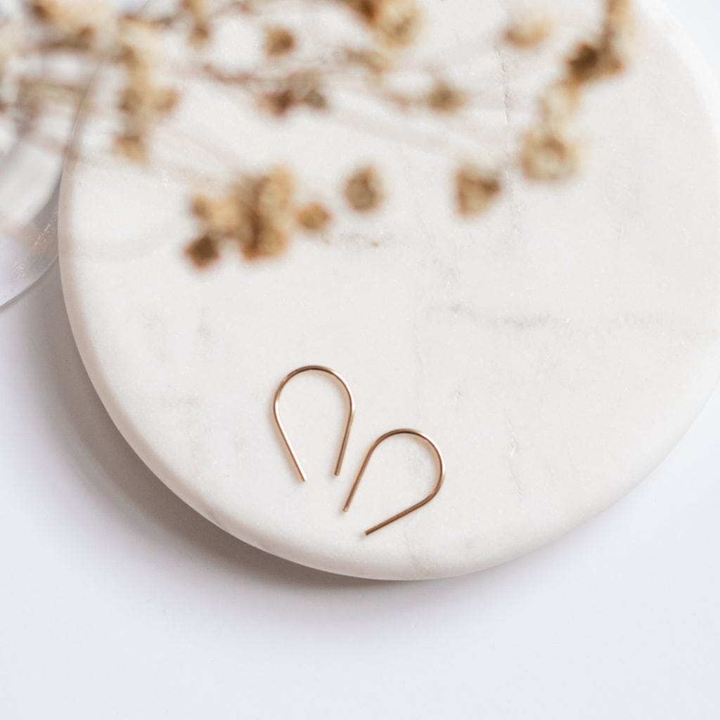 Arches Minimalist Earrings by Sela Designs