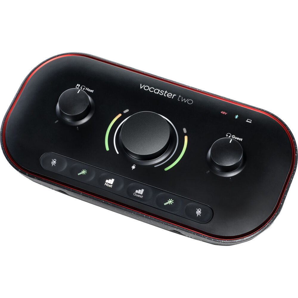 Focusrite Vocaster Two USB-C Podcasting Audio Interface