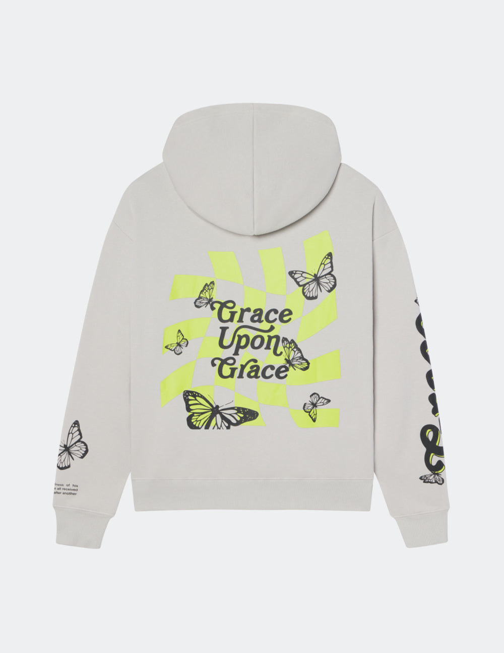 Grace Upon Grace Puff Print Unisex Hoodie