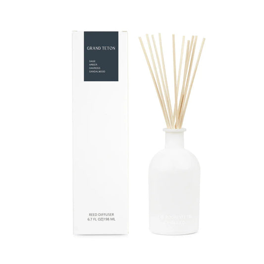 Grand Teton Sandalwood Reed Diffuser The Roosevelts Candle Co.