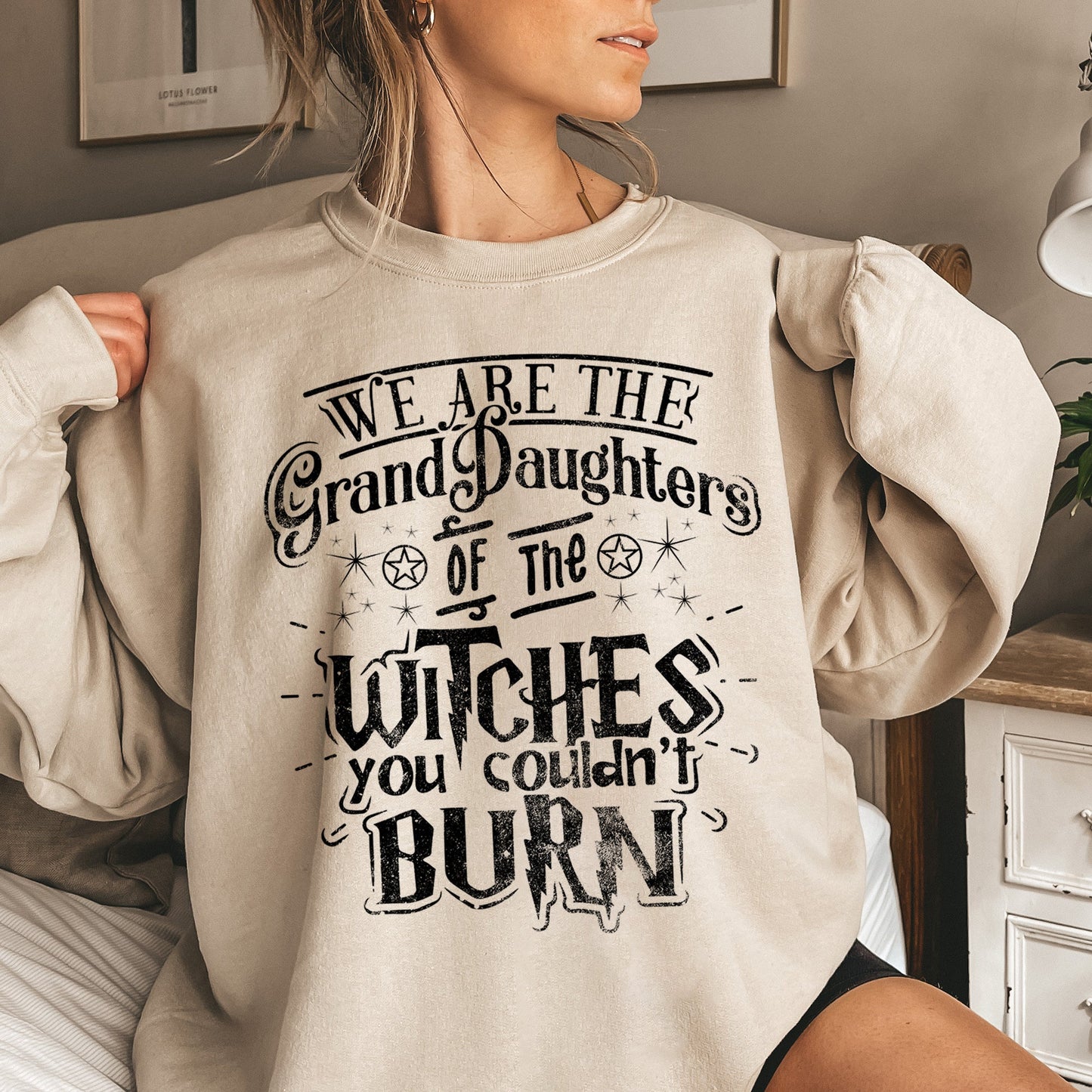 Grand Daughters Halloween Sweatshirt Soft Cotton Blend Sweatshirt Refinery No. 1
