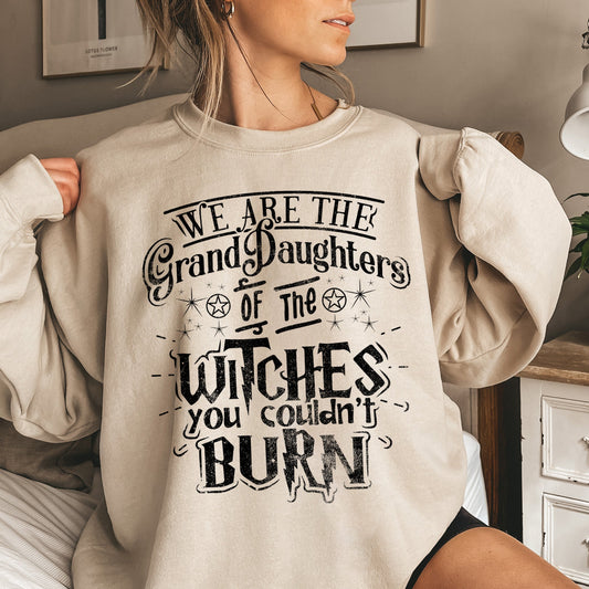 Grand Daughters Halloween Sweatshirt Soft Cotton Blend Sweatshirt Refinery No. 1