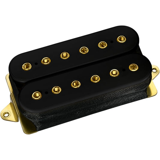 DiMarzio Steve Vai UtoPIA F-spaced Bridge Humbucker Pickup Black Gold Poles