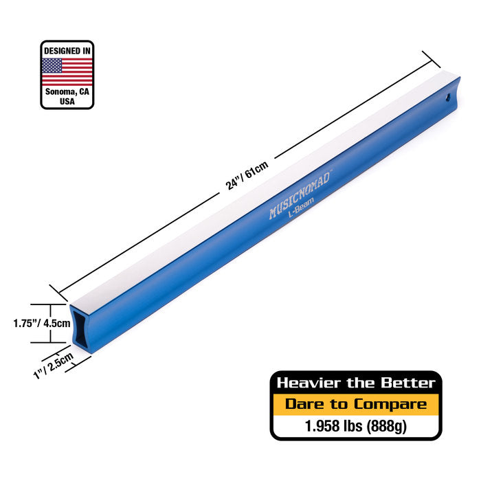 Fret Leveler 24-Inch Bass Guitar Tool Music Nomad MN812