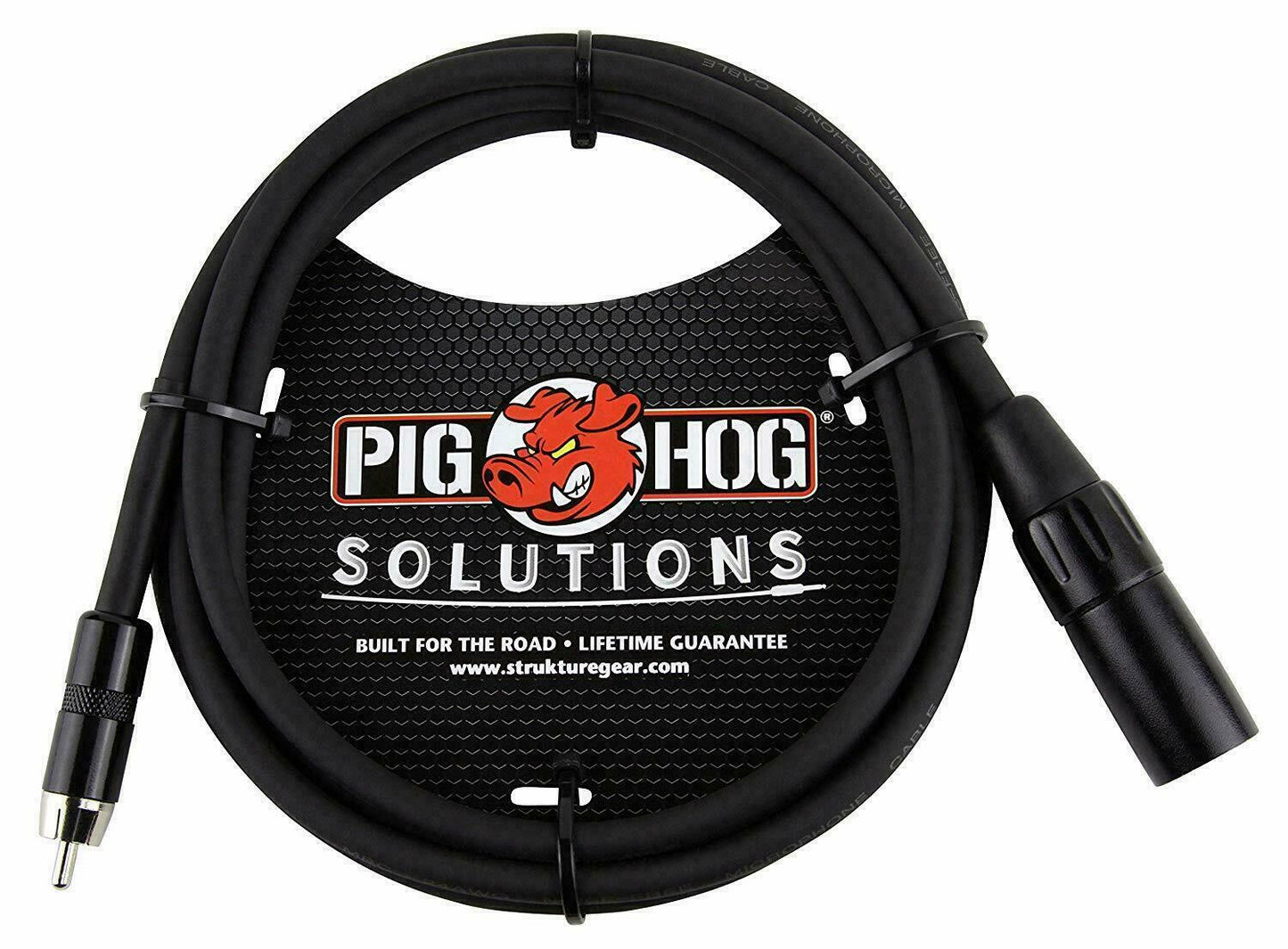 Pig Hog 6 Foot XLR Male to RCA Male Audio Cable Adapter PX-XMR06