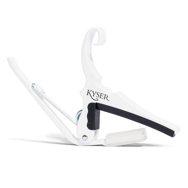 6 String Quick-Change Capo White Trigger Capo Kyser