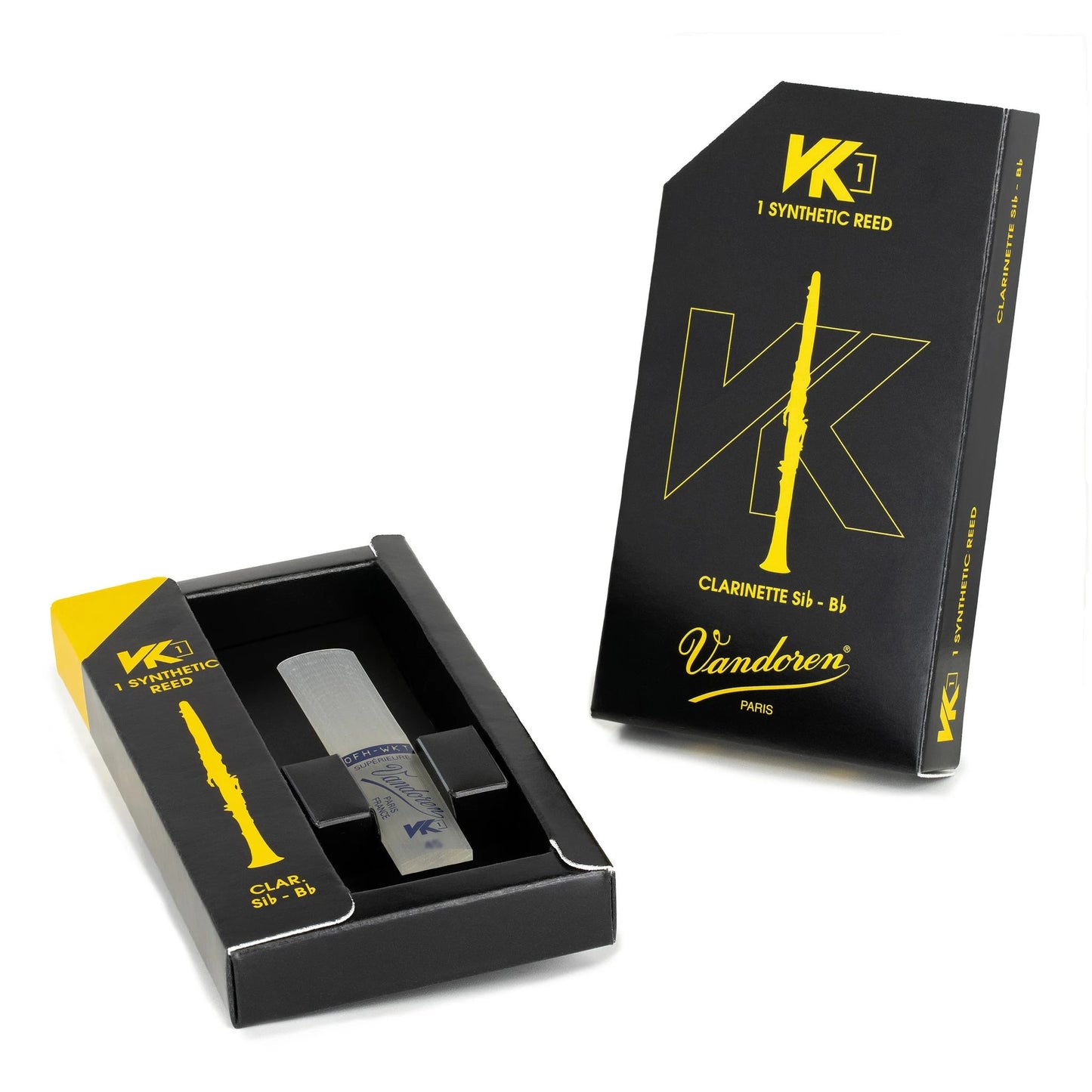 VK1 Synthetic Bb Clarinet Reed 45-NEW Vandoren