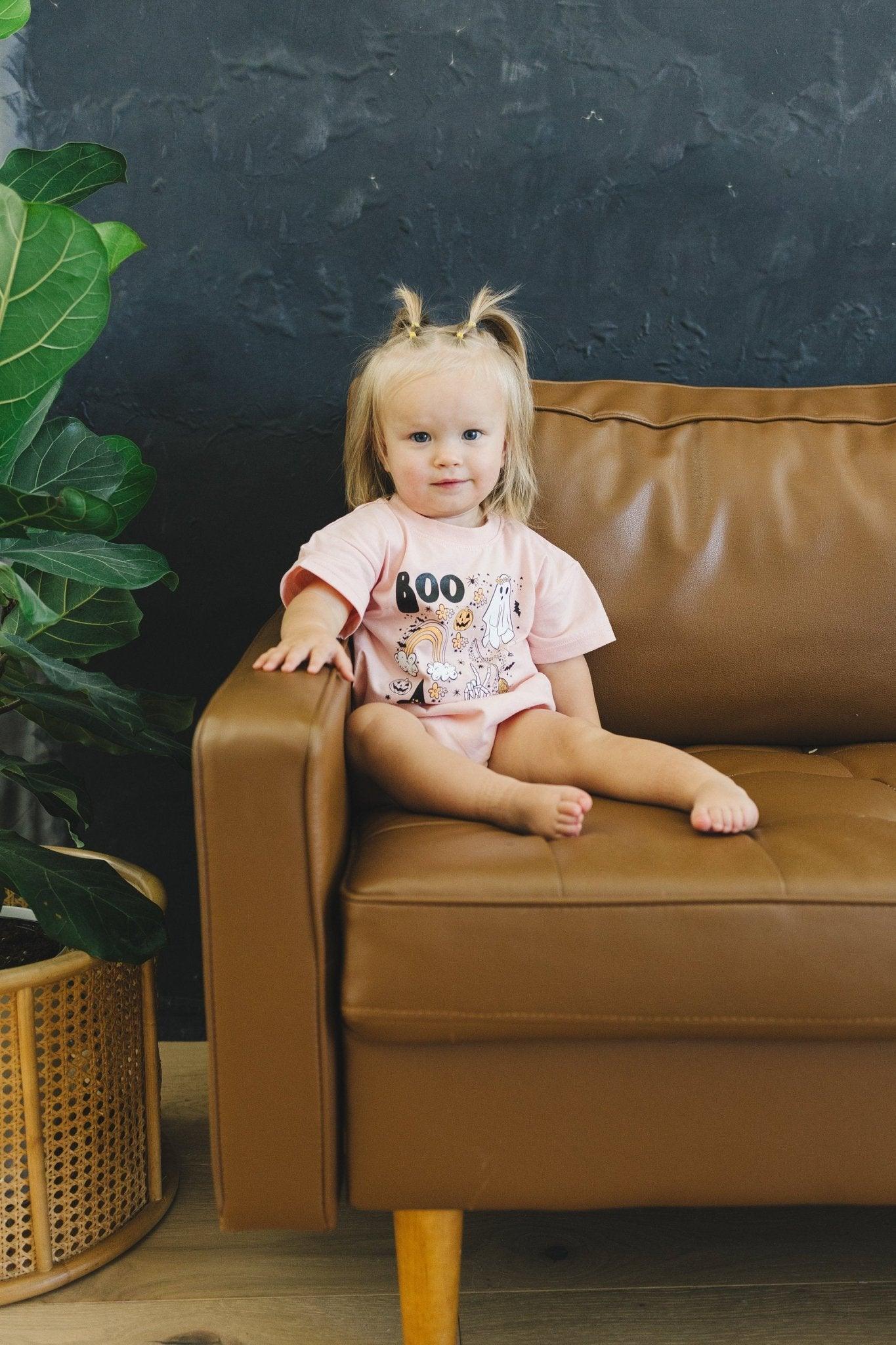 Halloween Print Organic Cotton Romper Little Joy Co.