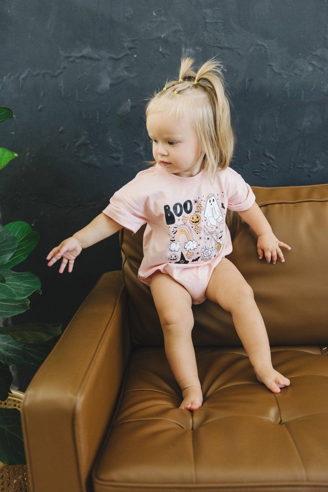 Halloween Print Organic Cotton Romper Little Joy Co.