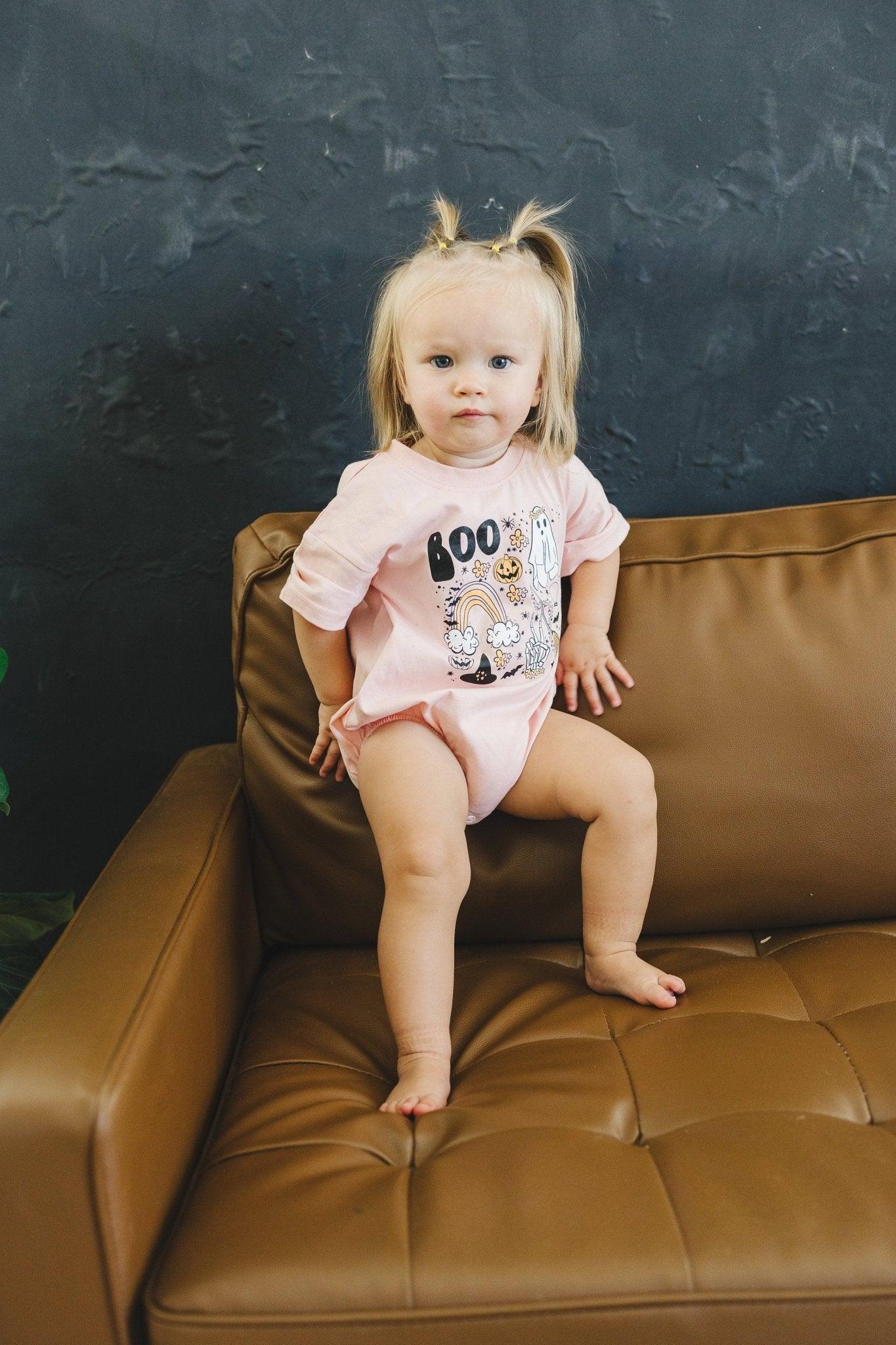 Halloween Print Organic Cotton Romper Little Joy Co.