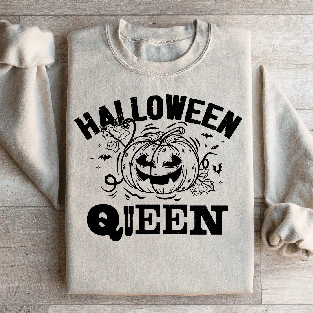 Halloween Queen Ultra-Soft Sweatshirt Peachy Sunday