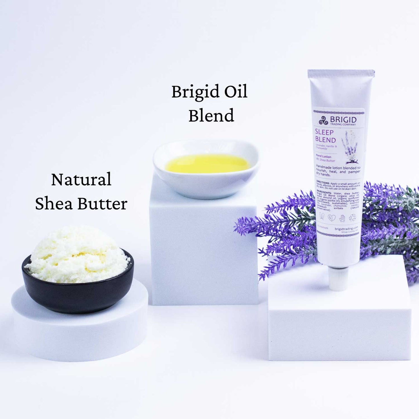 Sleep Blend Natural Hand Lotion Lavender Chamomile and Vanilla