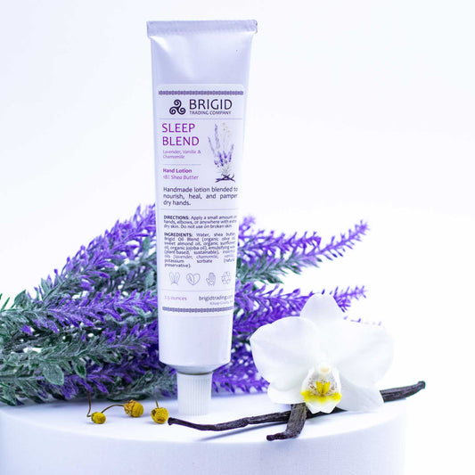 Sleep Blend Natural Hand Lotion Lavender Chamomile and Vanilla