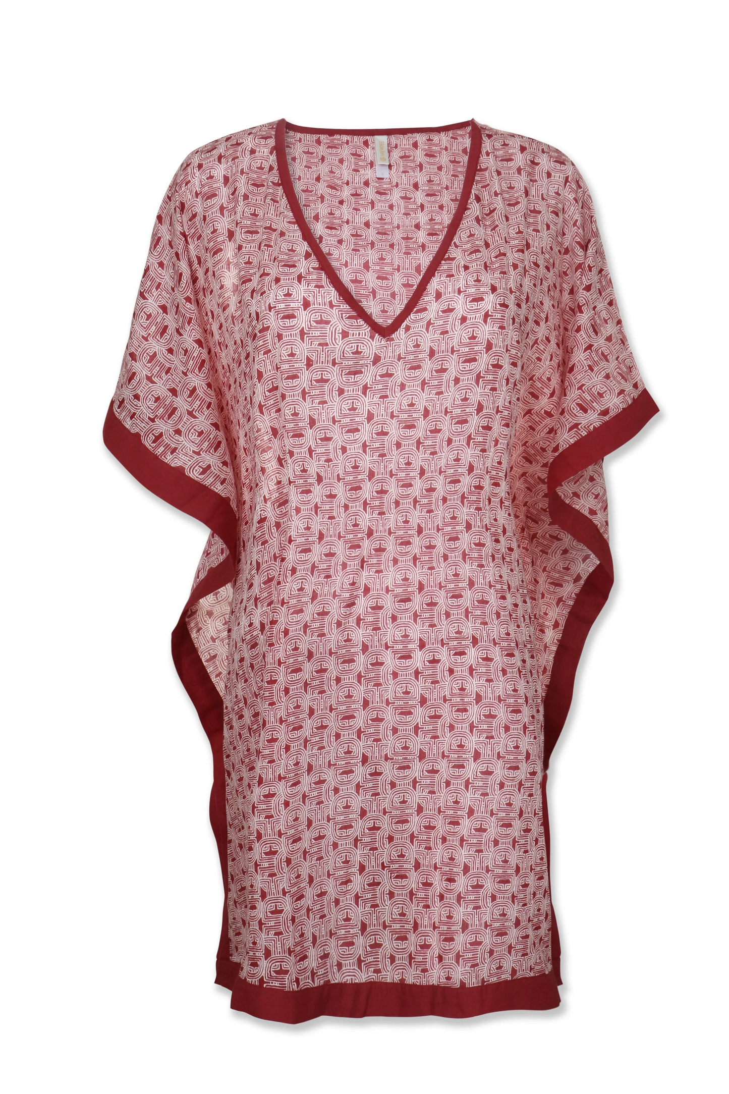 Links Bold Print Short Caftan Helen Jon