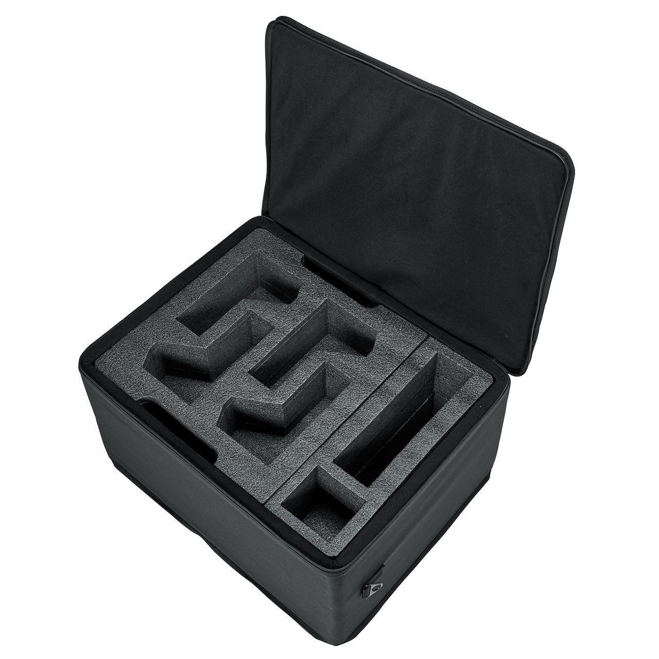 Lightweight Case Custom Foam Cut for Zoom L8 & Four Mics Gator Cases