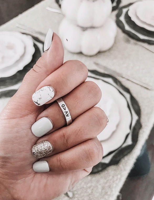 Highs and Lows Symbolic Unisex Ring