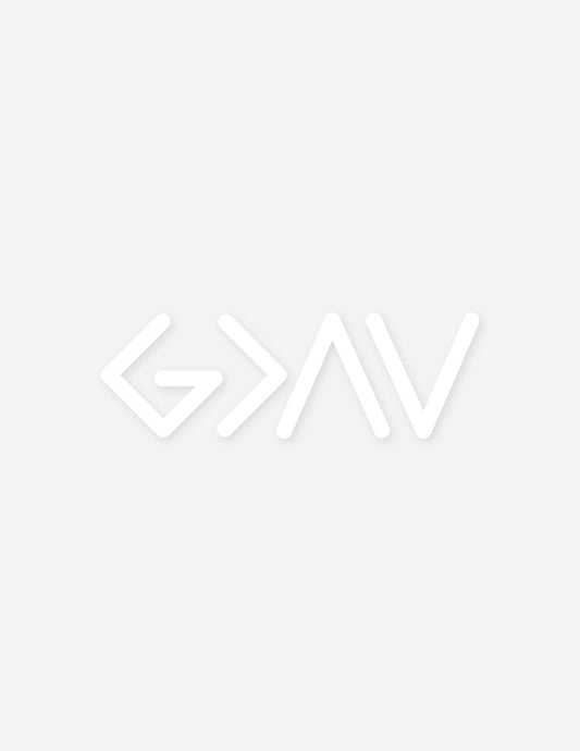 Highs and Lows Vinyl Decal 8'x2.7' High Gloss Vinyl Decal
