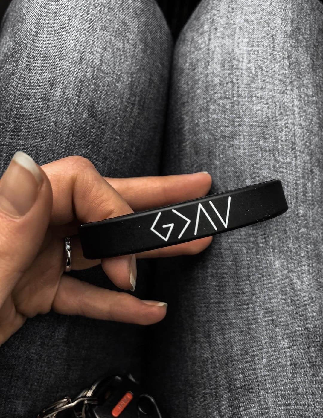 Highs and Lows Christian Wristband One Size Fits All