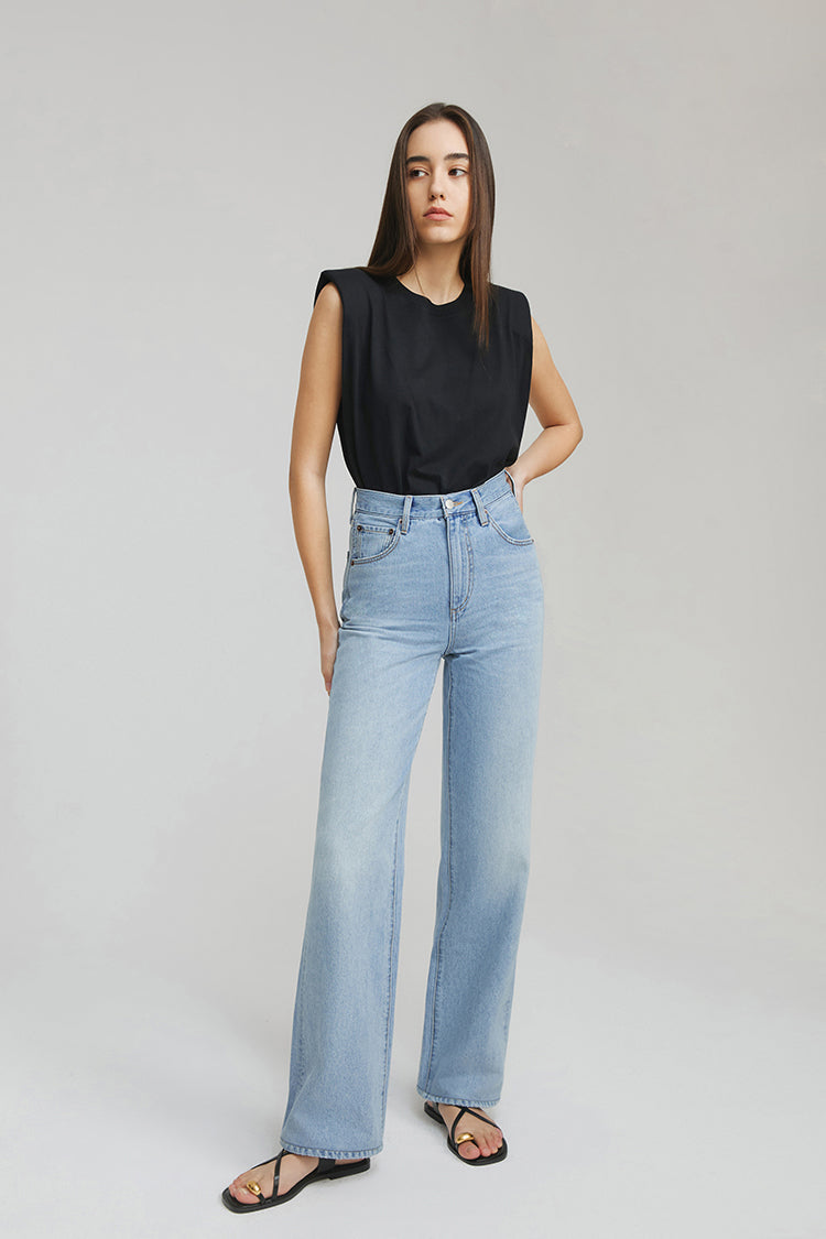 Whitefish High Rise Wide Jeans High Rise Wide Jeans Coney Island