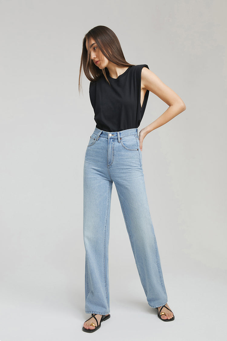 Whitefish High Rise Wide Jeans High Rise Wide Jeans Coney Island