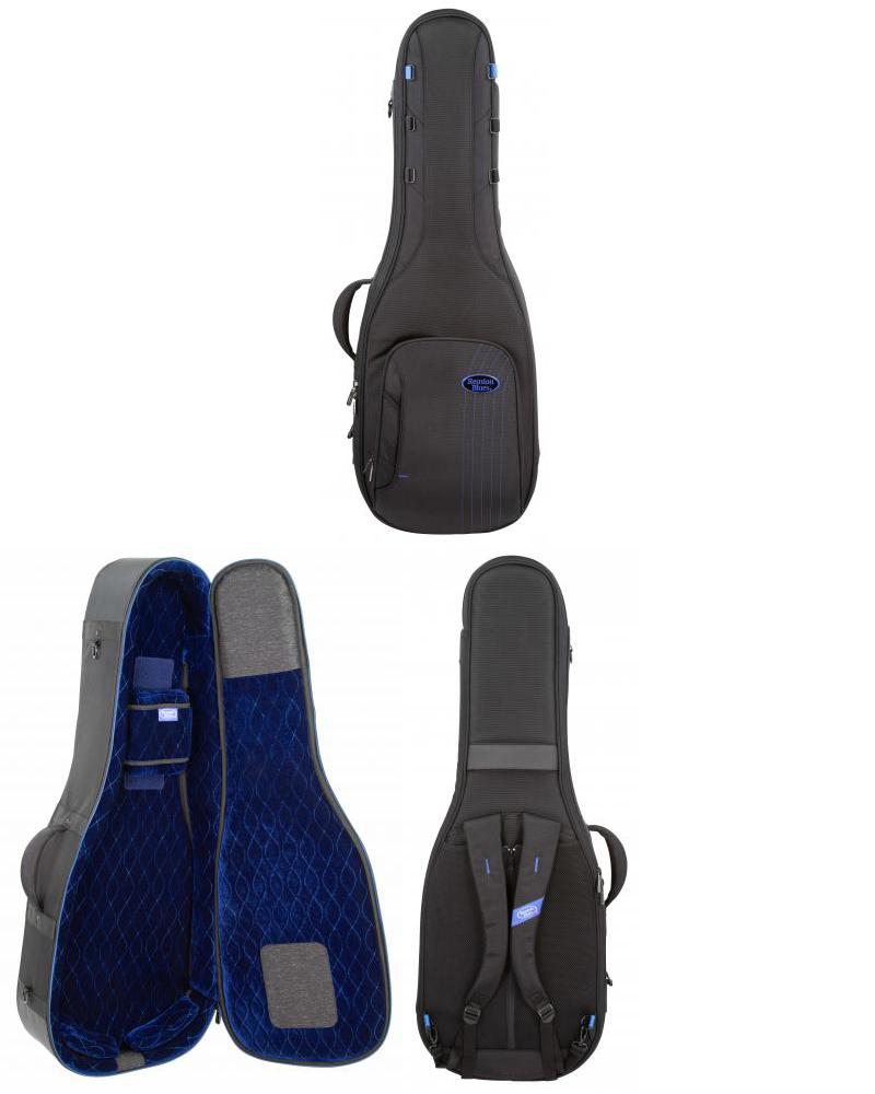 Reunion Blues RBC232E Expedition Double Electric Guitar Gig Bag, Black -NEW