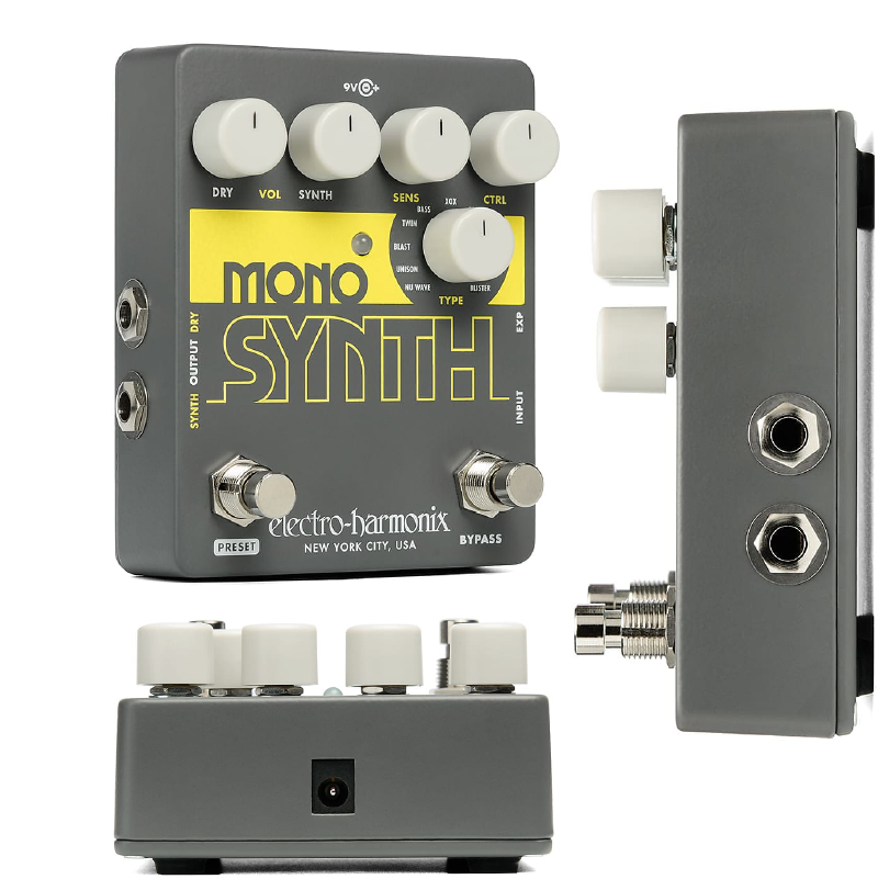 Electro Harmonix Mono Synth Guitar Synthesizer Pedal