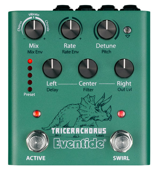 Tri-chorus Analog-style Tri-chorus Pedal Eventide TriceraChorus