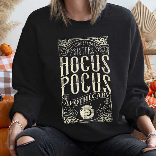 Hocus Pocus Halloween Cozy Sweatshirt