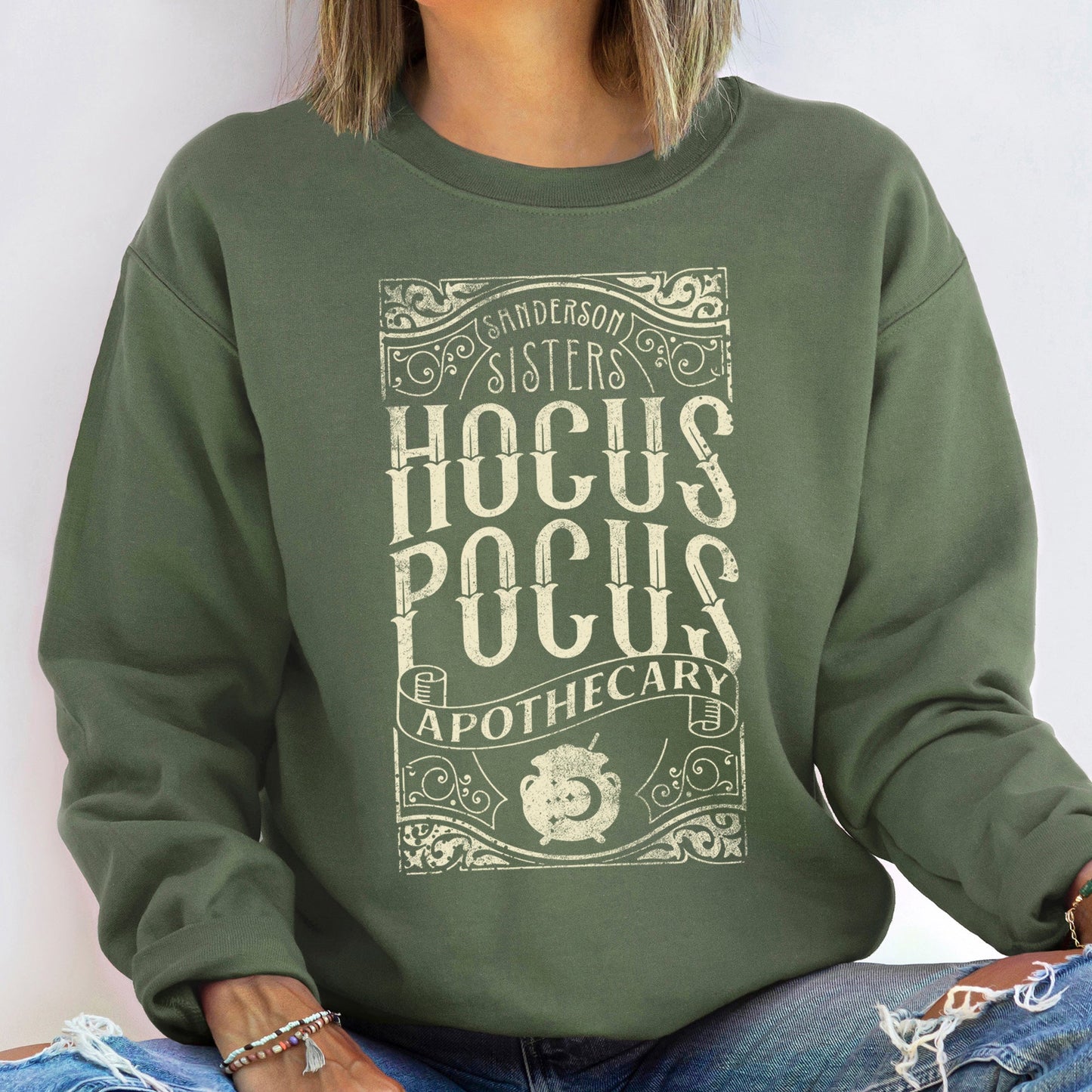 Hocus Pocus Halloween Cozy Sweatshirt