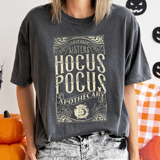 Hocus Pocus Vintage Comfort Colors Halloween Tshirt
