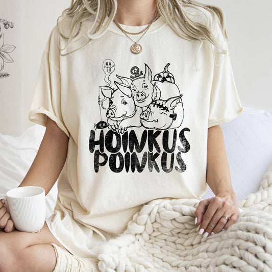 Retro Halloween Comfort Colors T-shirt Hoinkus Poinkus