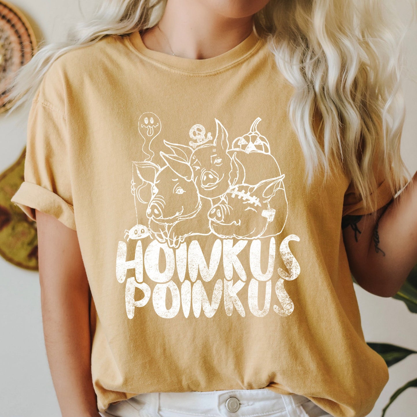 Hoinkus Poinkus Retro Halloween Comfort Colors T-shirt