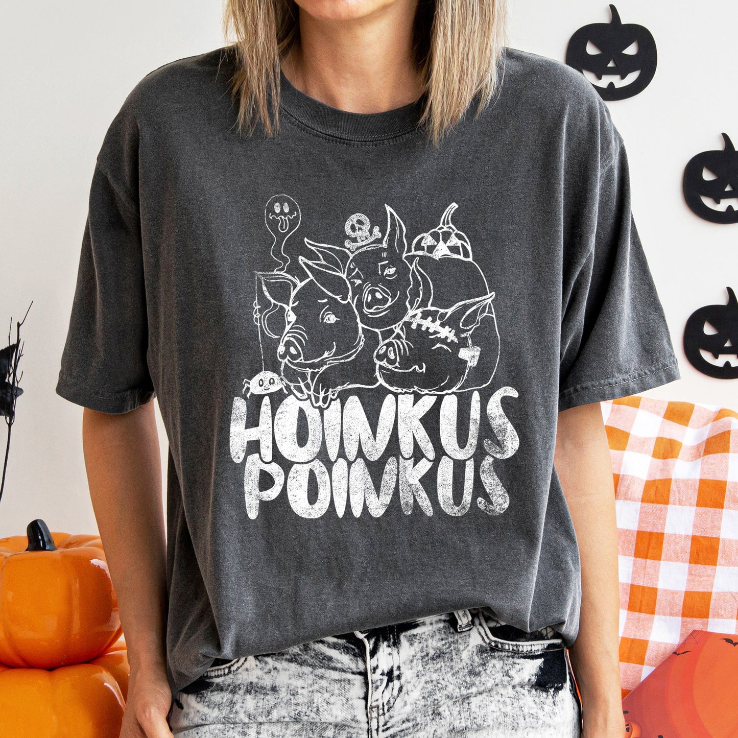 Hoinkus Poinkus Retro Halloween Comfort Colors T-shirt