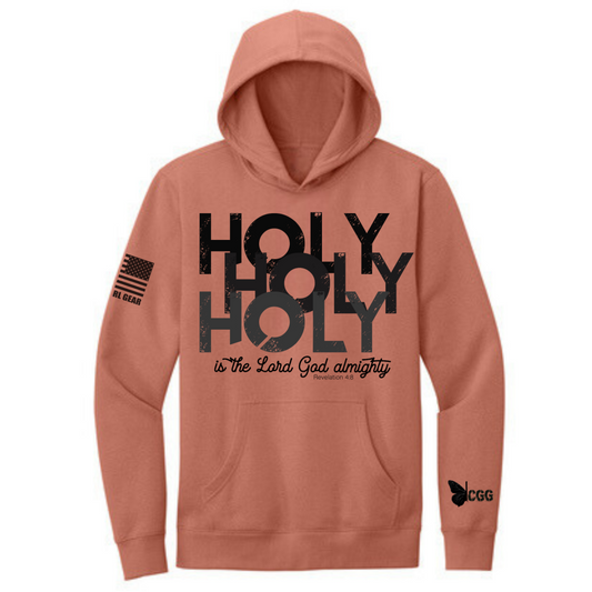 Holy Holy Holy Black Fleece Hoodie CGG Gear