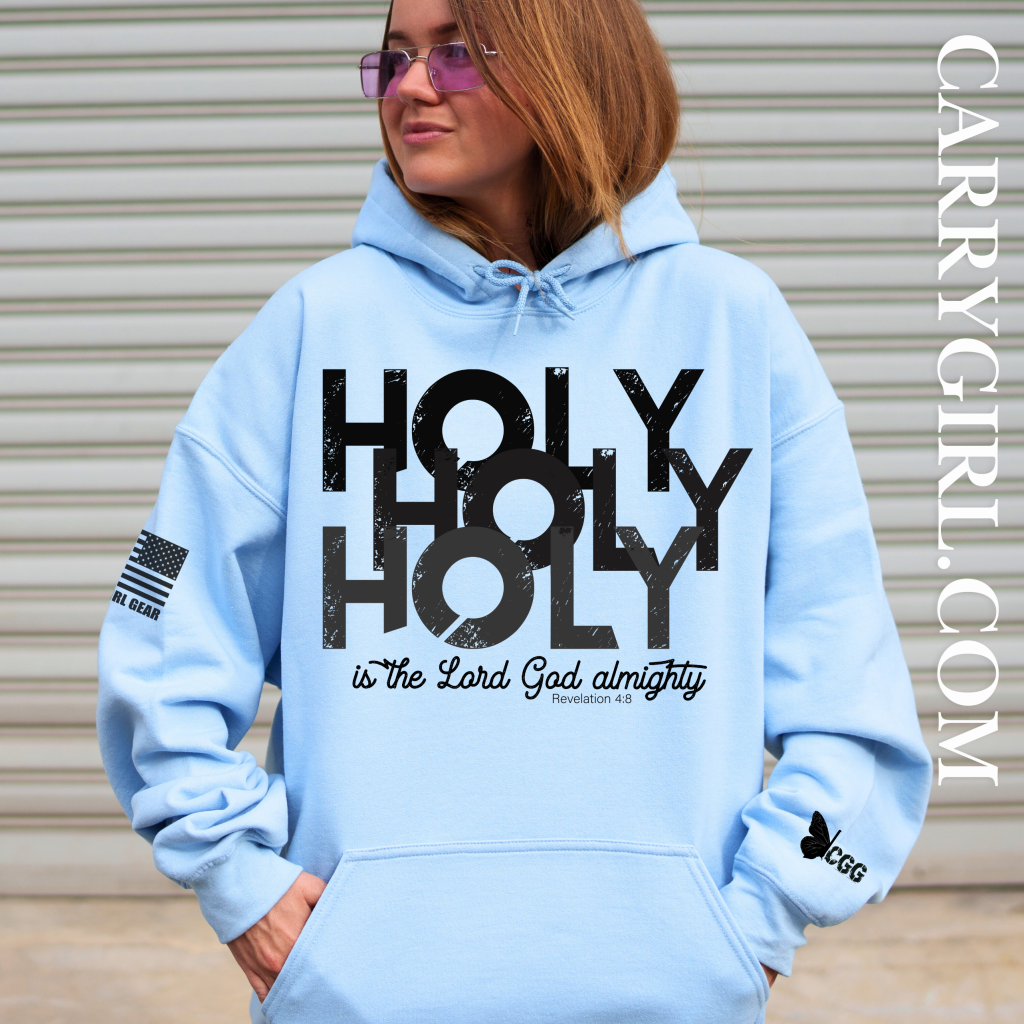 Holy Holy Holy Black Fleece Hoodie CGG Gear