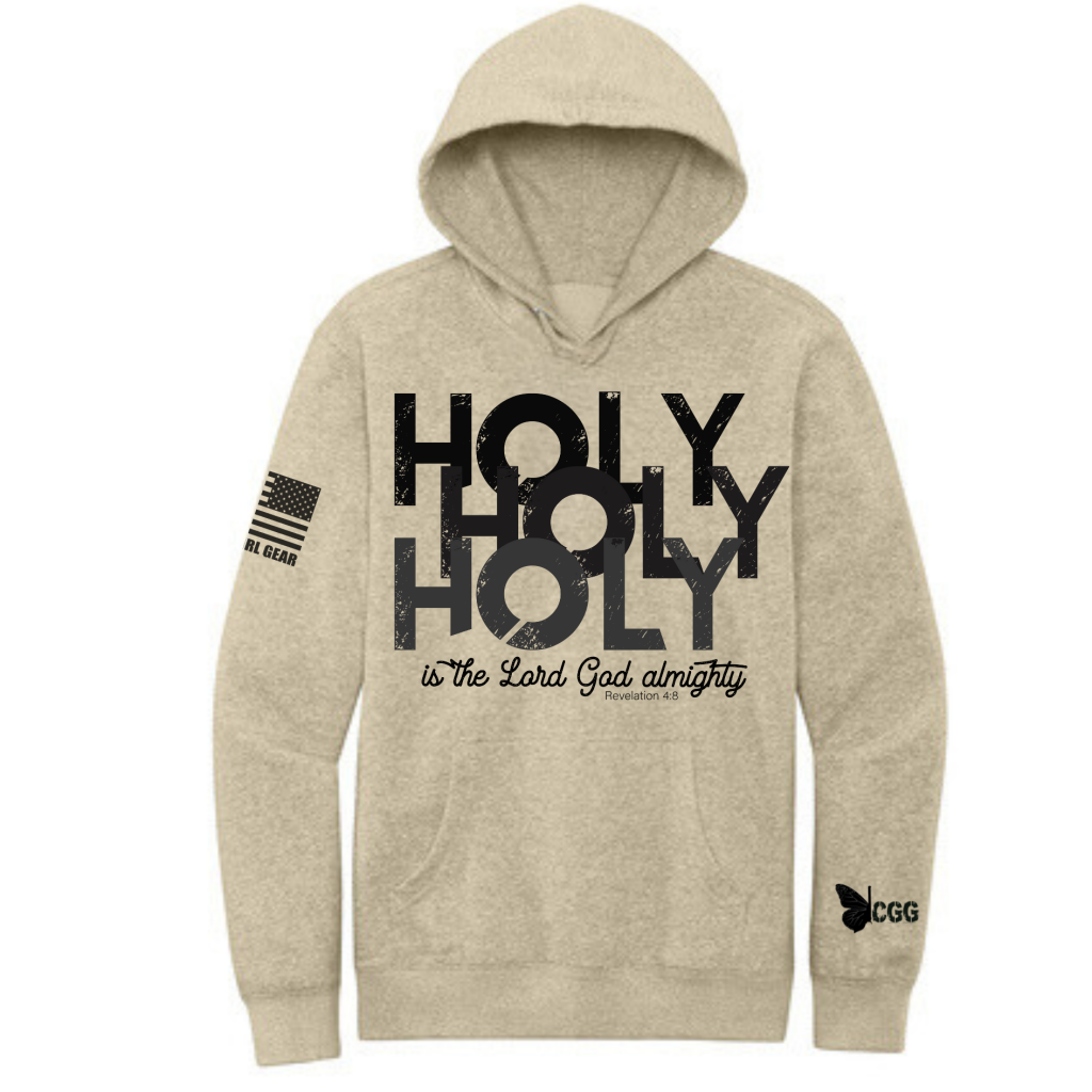 Holy Holy Holy Black Fleece Hoodie CGG Gear