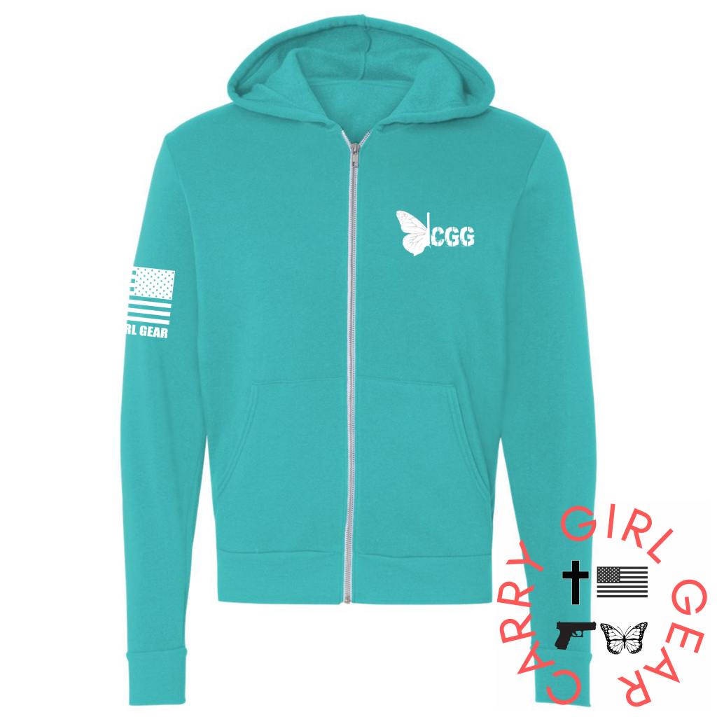 HOLY SPIRIT Soft Zippered Hoodie Carry Girl Gear