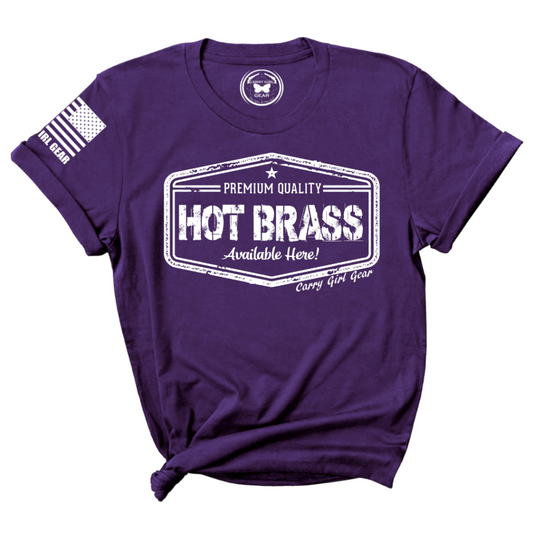 HOT BRASS Soft Cotton Tee Unisex and Women’s Cut