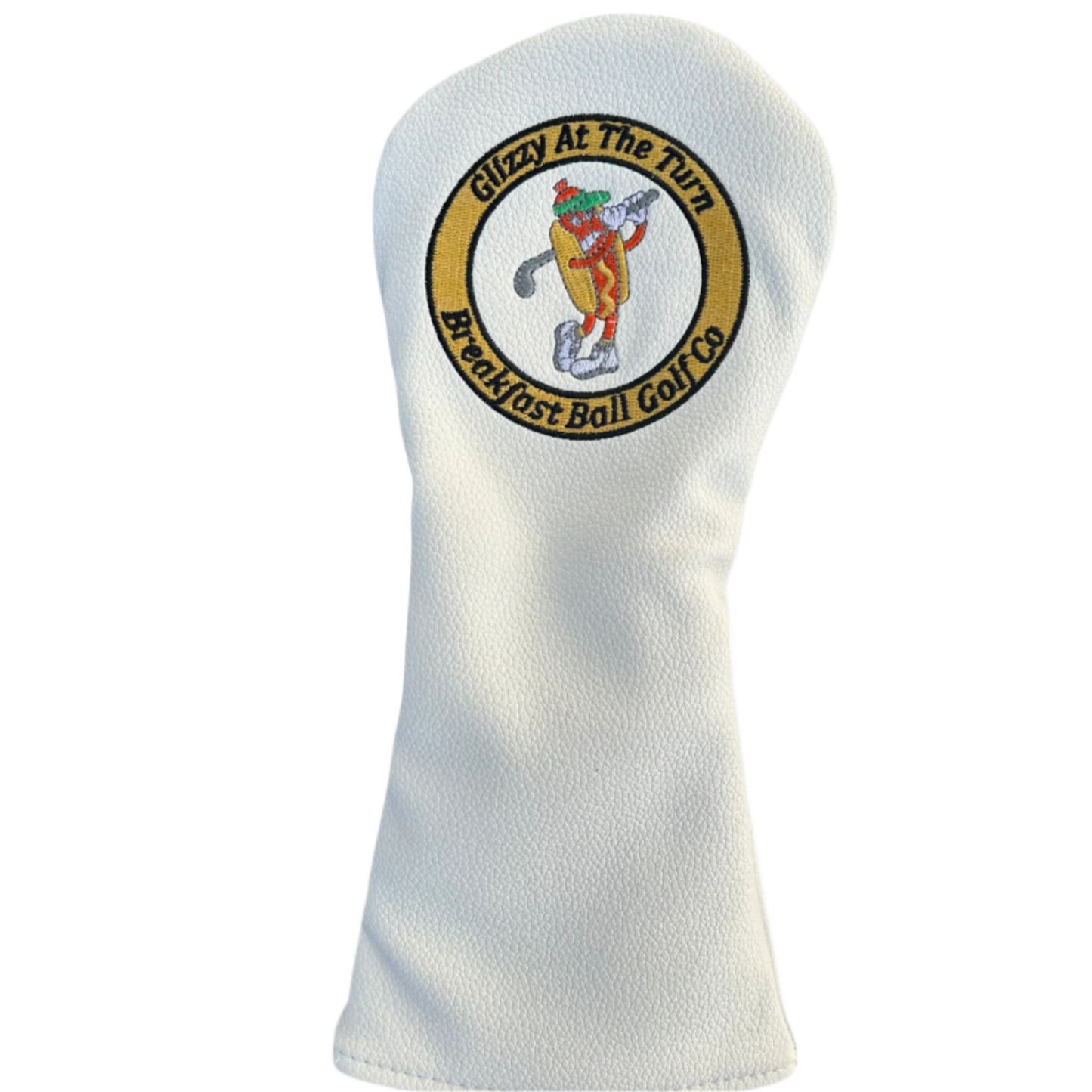Glizzy At The Turn Hot Dog Golf Headcover Breakfast Ball Golf Co.