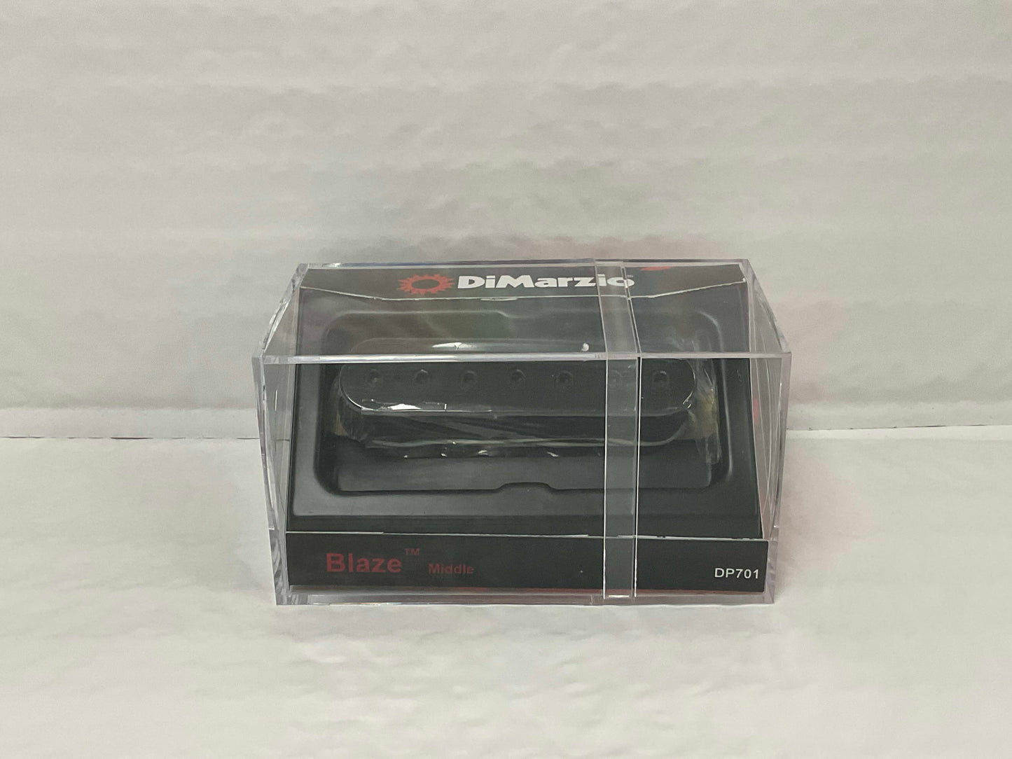 7 String Single Coil Pickup Black DiMarzio DP701 Blaze Middle