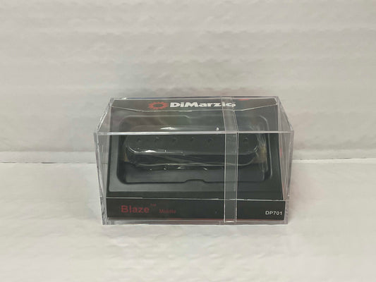 7 String Single Coil Pickup Black DiMarzio DP701 Blaze Middle