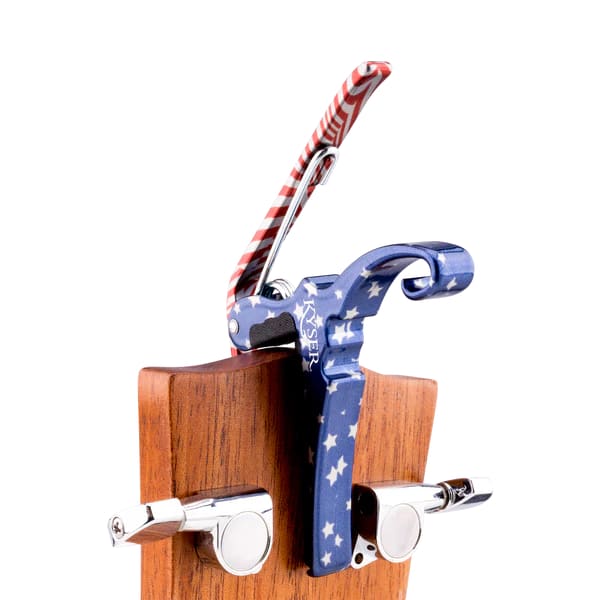 Kyser Quick-Change Capo - Stars and Stripes,NEW