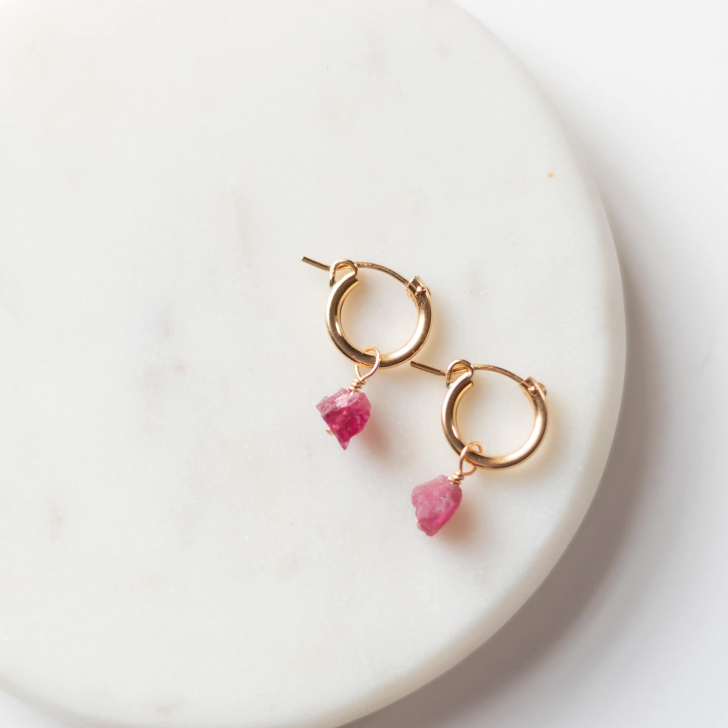 Bold 14k Gold Filled Hoop Earrings Sela Designs