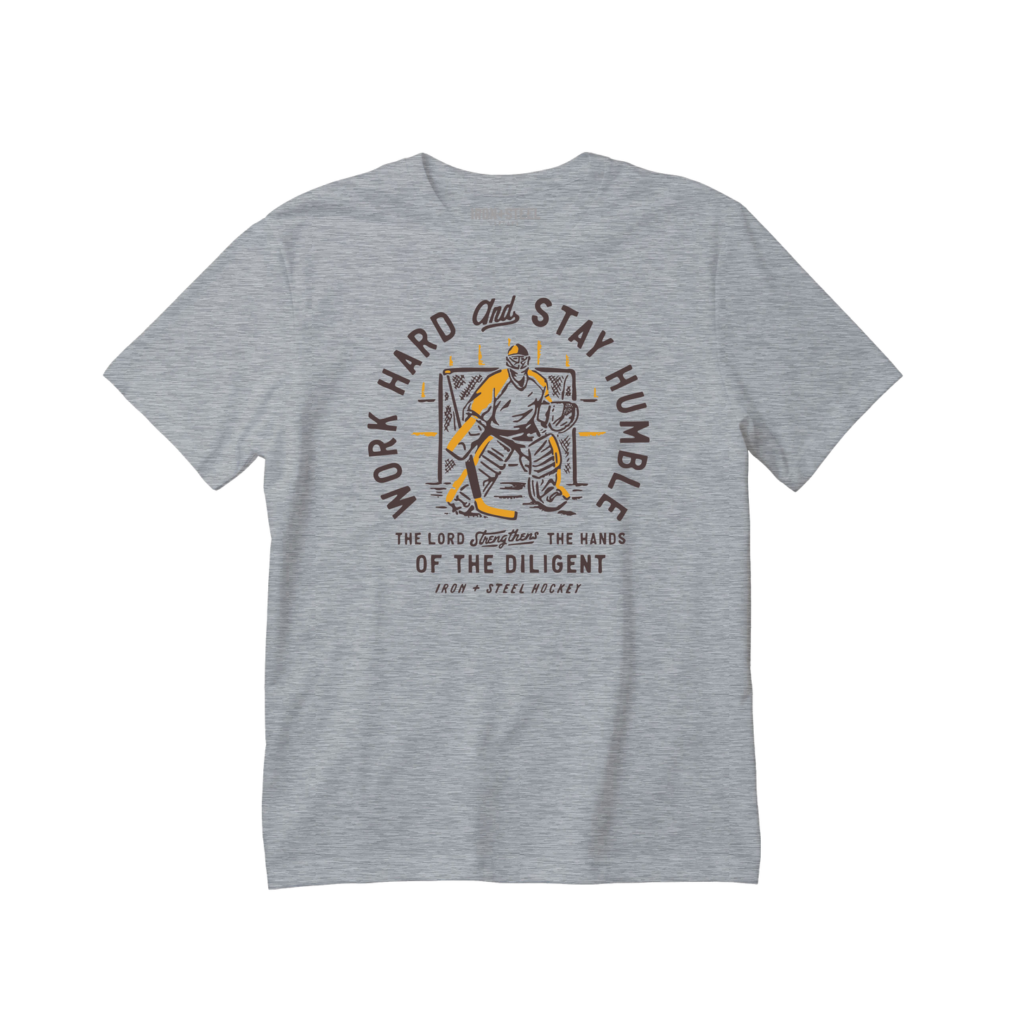 Stay Humble Hockey Goalie Tee Unisex Cotton Shirt